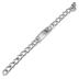 Stainless Steel Smooth Center Plate Bracelet 