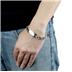 Stainless Steel Smooth Center Plate Bracelet 