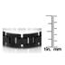 Mens Stainless Steel Black Ion Plated Link Bracelet