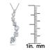 3/4 Carat Diamond Journey Pendant in 14K White Gold (H-I, SI2-SI3)