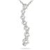1/4 Carat Diamond Journey Pendant in 14K White Gold