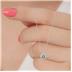 1/4 Carat Floating Round Diamond Solitaire Necklace in 14K White Gold