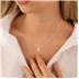 SZUL Certified Lab Grown 1 1/10 Carat Diamond Solitaire Pendant in 14K White Gold (J Color, SI1 Clarity)