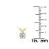 1/2 Carat Lab Grown Diamond Round Solitaire Pendant in 14K Yellow Gold