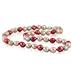 7-8MM All Natural Freshwater Multi Colored Baroque Cultured Pearl Jewelry Set in .925 Sterling Silver