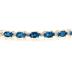 14k Yellow  Gold Diamond and  Sapphire Bracelet