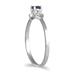 Sapphire Ring in 10K White Gold