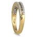 2/5 Carat Champagne and White Diamond Ring in 10K Yellow Gold