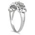 .12CTW Diamond Rope Twist Ring in Sterling Silver