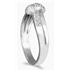 0.05 Carat TW Diamond Knot Ring in .925 Sterling Silver