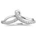 1/5 CTW Diamond Ring in 10K White Gold