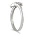 1/10 Carat Diamond Ring in 14K White Gold