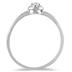 .05 Carat Diamond Promise ring in 10K White Gold