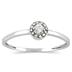 .05 Carat Diamond Antique Promise Ring in 10K White Gold