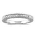 1/10 Carat TW Diamond Wedding Band in 10K White Gold