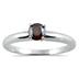 1/4 CTW Cognac Diamond Ring in 14K White Gold
