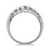 1/5 Carat TW Diamond Band in 10K White Gold