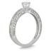 3/4 Carat Diamond Promise Ring in 10K White Gold