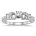 1/3 Carat T.W Diamond Engagement Ring in 10K White Gold