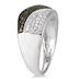 1/10 Carat TW Black and White Diamond Ring in .925 Sterling Silver