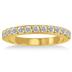 1/2 Carat Diamond Wedding Band in 14K Yellow Gold