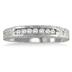 1/6 Carat 7 Stone Diamond Antique Ring in .925 Sterling Silver