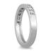9 Stone Diamond Band in .925 Sterling Silver 