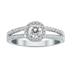 1/2 Carat TW Diamond Ring in 10K White Gold