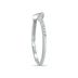 1/8 Carat TW Diamond Wedding Band in 14K White Gold