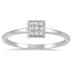 Stackable Diamond Ring 14k White Gold