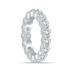 AGS Certified Diamond Eternity Band in 14K White Gold (3.75 - 4.25 CTW) 