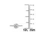 Lab Grown 1/2 Carat Diamond Solitaire Ring in 14K White Gold