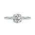 Lab Grown 3/4 Carat Diamond Solitaire Ring in 14K White Gold