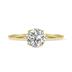 Lab Grown 1/2 Carat Diamond Solitaire Ring in 14K Yellow Gold