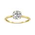Lab Grown 3/4 Carat Diamond Solitaire Ring in 14K Yellow Gold