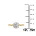 Lab Grown 1 Carat Diamond Solitaire Ring in 14K Yellow Gold