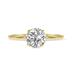 Lab Grown 1 Carat Diamond Solitaire Ring in 14K Yellow Gold