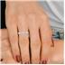 Oval Lab Grown Diamond Eternity Band in 14K Yellow Gold (3.30 Carat TW)