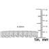 Emerald Cut Lab Grown Diamond Eternity Band in 14K White Gold (12 Carat TW)
