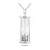 1/2 Carat TW Diamond Time in a Bottle Pendant in .925 Sterling Silver