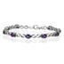 Amethyst Bracelet in .925 Sterling Silver