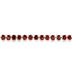 22 Carat Garnet Bracelet in .925 Sterling Silver