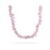 100 Carat All Natural Uncut Pink Quartz Necklace with Magnetic Clasp