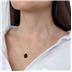5 Carat Pear Shaped Smokey Quartz & Diamond Pendant in 10K Yellow Gold