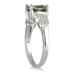 2.50 Carat Mystic Topaz and Diamond Ring in .925 Sterling Silver