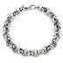 Stainless Steel Mens Large Polished Rolo Chain Bracelet