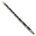 Stainless Steel Mens Black Rubber Link Bracelet