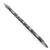 Stainless Steel Black Stripe Link Bracelet