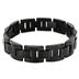 Stainless Steel Black Link Bracelet