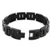 Stainless Steel Black Link Bracelet